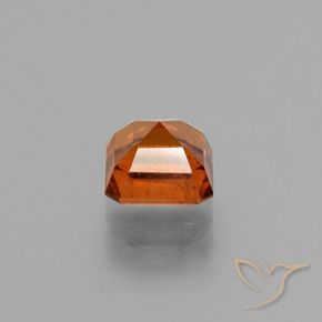 9,17 ctw natürlicher Feuerorange Hessonit-Granat, Oktagonschliff, VS