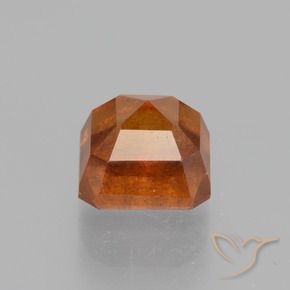 9,17 ctw natürlicher Mittelorange Hessonit-Granat, Oktagonschliff, VS-SI