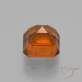 9,17 ctw natürlicher Amber Orange Hessonit-Granat, Oktagonschliff, VS