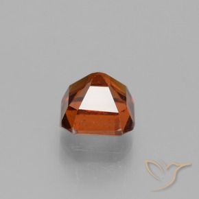 9,17 ctw natürlicher Amber Orange Hessonit-Granat, Oktagonschliff, VS
