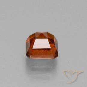 9,17 ctw natürlicher Amber Orange Hessonit-Granat, Oktagonschliff, VS