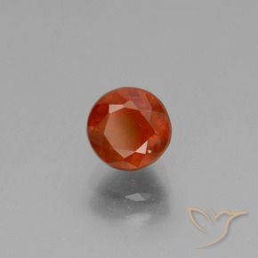 9,17 ctw natürlicher Amber Orange Hessonit-Granat, Runden, VS-SI