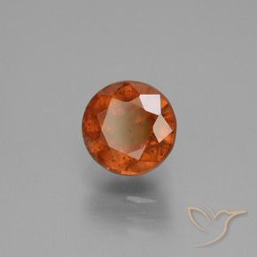 9,17 ctw natürlicher Amber Orange Hessonit-Granat, Runden, VS