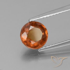 9,17 ctw natürlicher Mitteldunkles Orange Hessonit-Granat, Runden, VS-SI