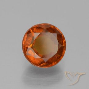 9,17 ctw natürlicher Amber Orange Hessonit-Granat, Runden, VS