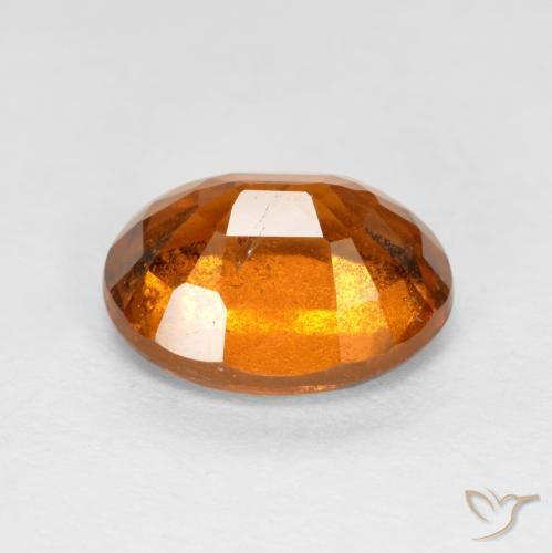 9,17 ctw natürlicher Mittelorange Hessonit-Granat, Oval, VS-SI
