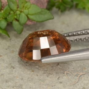 9,17 ctw natürlicher tieforange Hessonit-Granat, Oval, VS