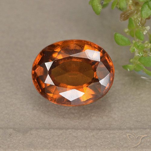 1.85ct Natürlicher Feuerorange Hessonit-Granat, Oval, VS