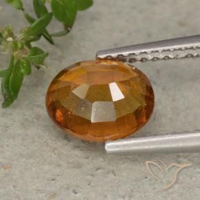 9,17 ctw natürlicher tieforange Hessonit-Granat, Oval, VS-SI