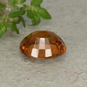 9,17 ctw natürlicher tieforange Hessonit-Granat, Oval, VS-SI
