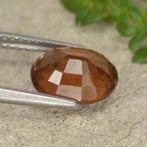 9,17 ctw natürlicher Amber Orange Hessonit-Granat, Oval, VS-SI