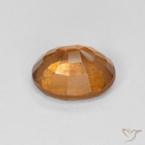 9,17 ctw natürlicher Medium Dark-Orange Hessonit-Granat, Oval, VS-SI