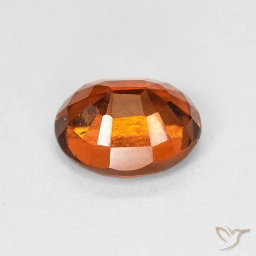 9,17 ctw natürlicher Mittelorange Hessonit-Granat, Oval, VS