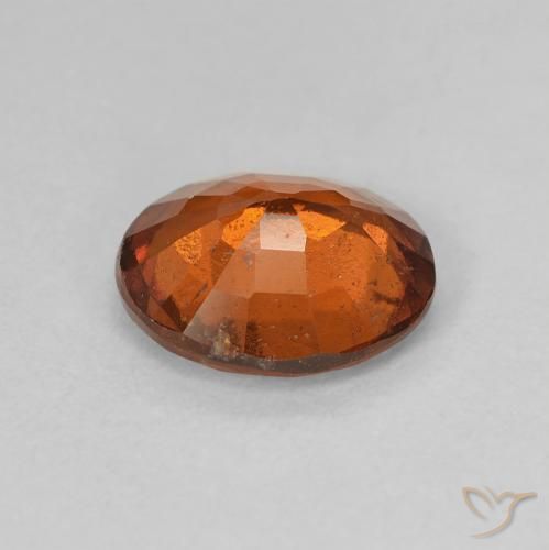 9,17 ctw natürlicher tieforange Hessonit-Granat, Oval, VS-SI