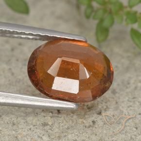 9,17 ctw natürlicher Amber Orange Hessonit-Granat, Oval, VS-SI