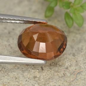 9,17 ctw natürlicher tieforange Hessonit-Granat, Oval, VS