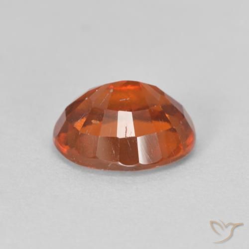 9,17 ctw natürlicher Medium Dark-Orange Hessonit-Granat, Oval, VS