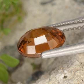 9,17 ctw natürlicher Mitteldunkles Orange Hessonit-Granat, Oval, VS