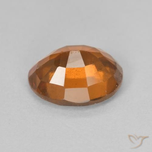 9,17 ctw natürlicher tieforange Hessonit-Granat, Oval, VVS-VS