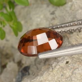 9,17 ctw natürlicher Amber Orange Hessonit-Granat, Oval, VVS-VS