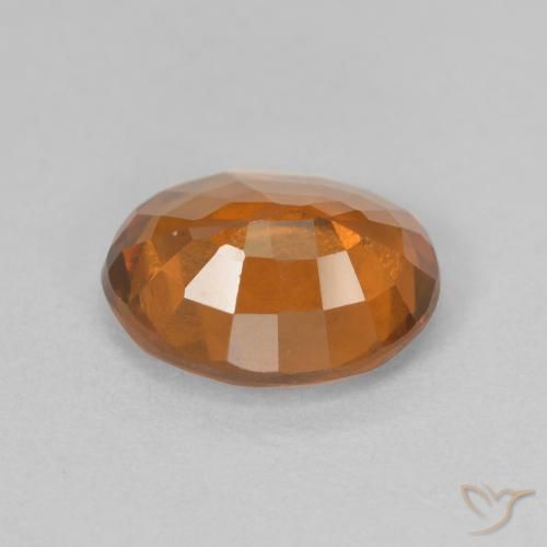 9,17 ctw natürlicher Mittelorange Hessonit-Granat, Oval, VVS-VS