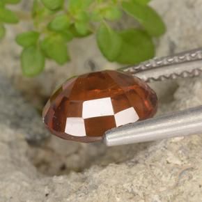 9,17 ctw natürlicher tieforange Hessonit-Granat, Oval, VS