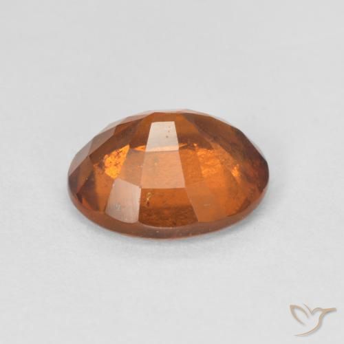 9,17 ctw natürlicher tieforange Hessonit-Granat, Oval, VS-SI