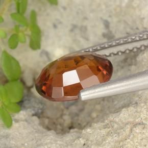 9,17 ctw natürlicher Amber Orange Hessonit-Granat, Oval, VS
