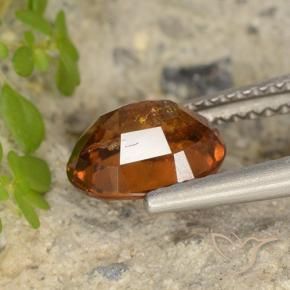 9,17 ctw natürlicher tieforange Hessonit-Granat, Oval, VS-SI