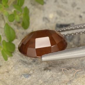 9,17 ctw natürlicher Mittelorange Hessonit-Granat, Oval, VS-SI