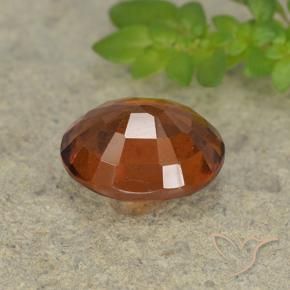 9,17 ctw natürlicher tieforange Hessonit-Granat, Oval, VS-SI
