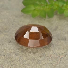 9,17 ctw natürlicher Amber Orange Hessonit-Granat, Oval, VS-SI