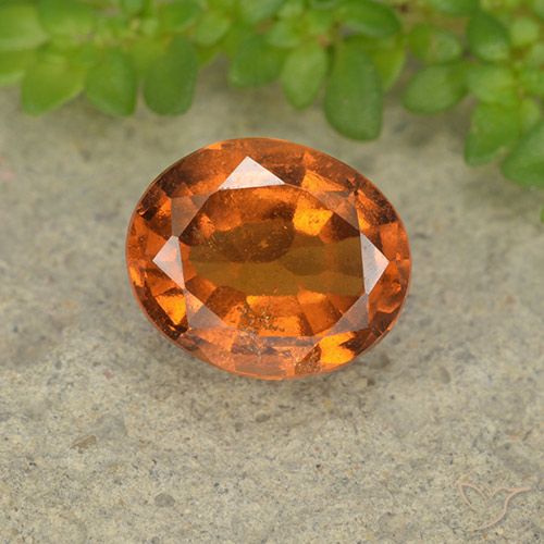 1.86ct Natürlicher Gelblich-orange Hessonit-Granat, Oval, VS-SI