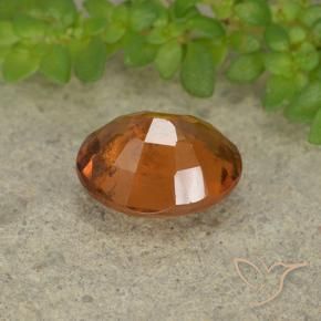 9,17 ctw natürlicher Gelblich-orange Hessonit-Granat, Oval, VS-SI