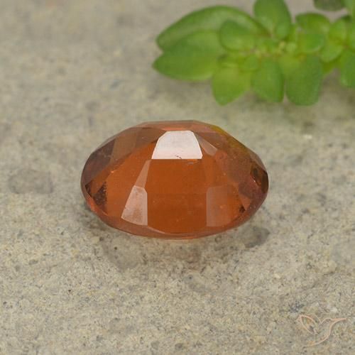9,17 ctw natürlicher tieforange Hessonit-Granat, Oval, VS-SI