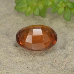 9,17 ctw natürlicher tieforange Hessonit-Granat, Oval, VS-SI