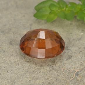 9,17 ctw natürlicher Amber Orange Hessonit-Granat, Oval, VS-SI