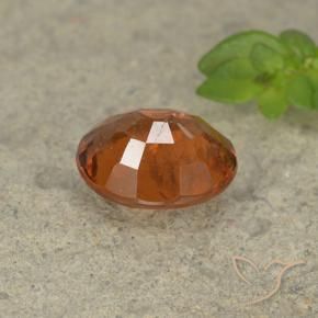 9,17 ctw natürlicher Amber Orange Hessonit-Granat, Oval, VS-SI
