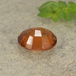 9,17 ctw natürlicher Amber Orange Hessonit-Granat, Oval, VS-SI