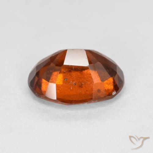9,17 ctw natürlicher Dunkelorange Hessonit-Granat, Oval, VS-SI