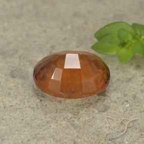 9,17 ctw natürlicher tieforange Hessonit-Granat, Oval, VS-SI