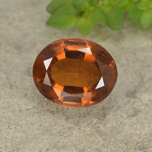 1.84ct Natürlicher Gelblich-orange Hessonit-Granat, Oval, VS-SI