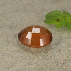 9,17 ctw natürlicher tieforange Hessonit-Granat, Oval, VS-SI