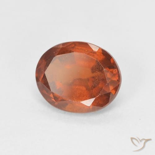 9,17 ctw natürlicher Amber Orange Hessonit-Granat, Oval, VS-SI