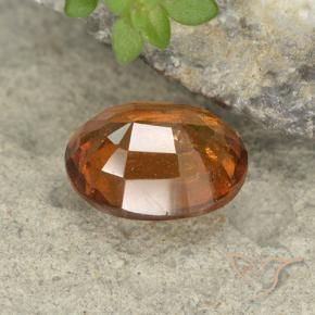 9,17 ctw natürlicher Mitteldunkles Orange Hessonit-Granat, Oval, VS-SI