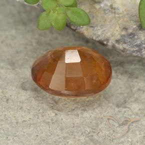 9,17 ctw natürlicher Gelblich-orange Hessonit-Granat, Oval, VS-SI