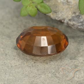 9,17 ctw natürlicher Mittelorange Hessonit-Granat, Oval, VS
