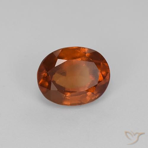 9,17 ctw natürlicher Mittelorange Hessonit-Granat, Oval, VS
