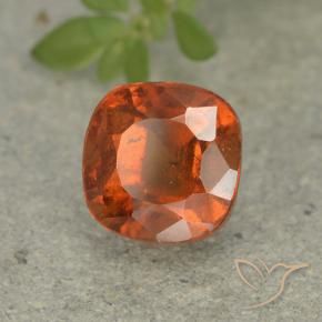 9,17 ctw natürlicher Mittelorange Hessonit-Granat, Kissen, VS-SI