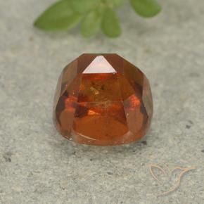 9,17 ctw natürlicher Mittelorange Hessonit-Granat, Kissen, VS-SI